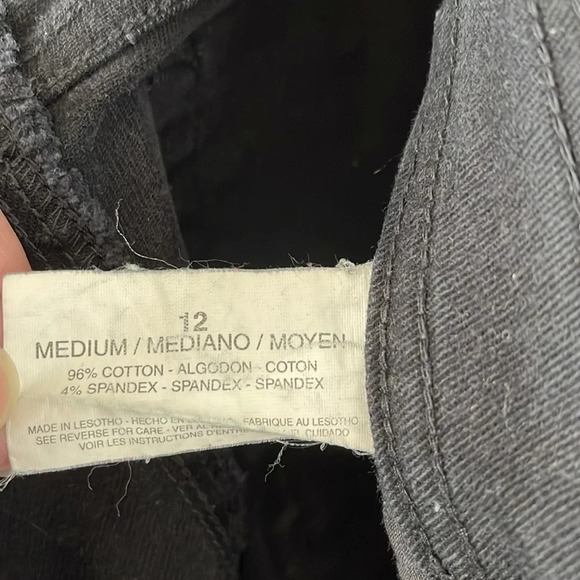 VINTAGE Super High Waisted Black Jeans Mom Black Denim Gloria Vanderbilt 31 - Picture 10 of 14